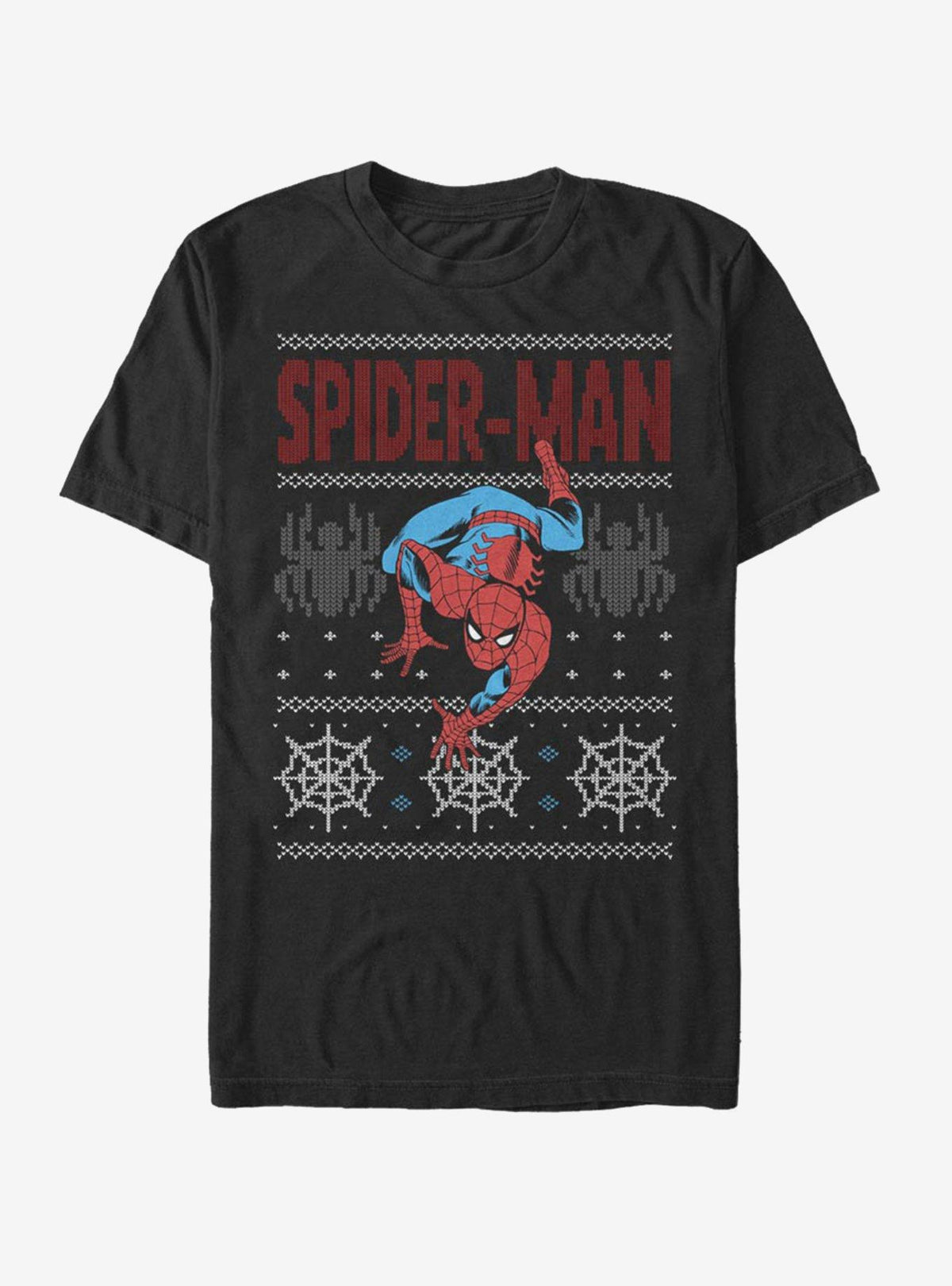 web hero Ugly Spidey Christmas Sweater T-Shirt 2