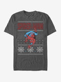 web hero Ugly Spidey Christmas Sweater T-Shirt