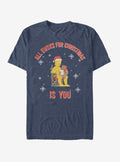 space adventure C-3PO Santa Ewok Christmas Is You T-Shirt