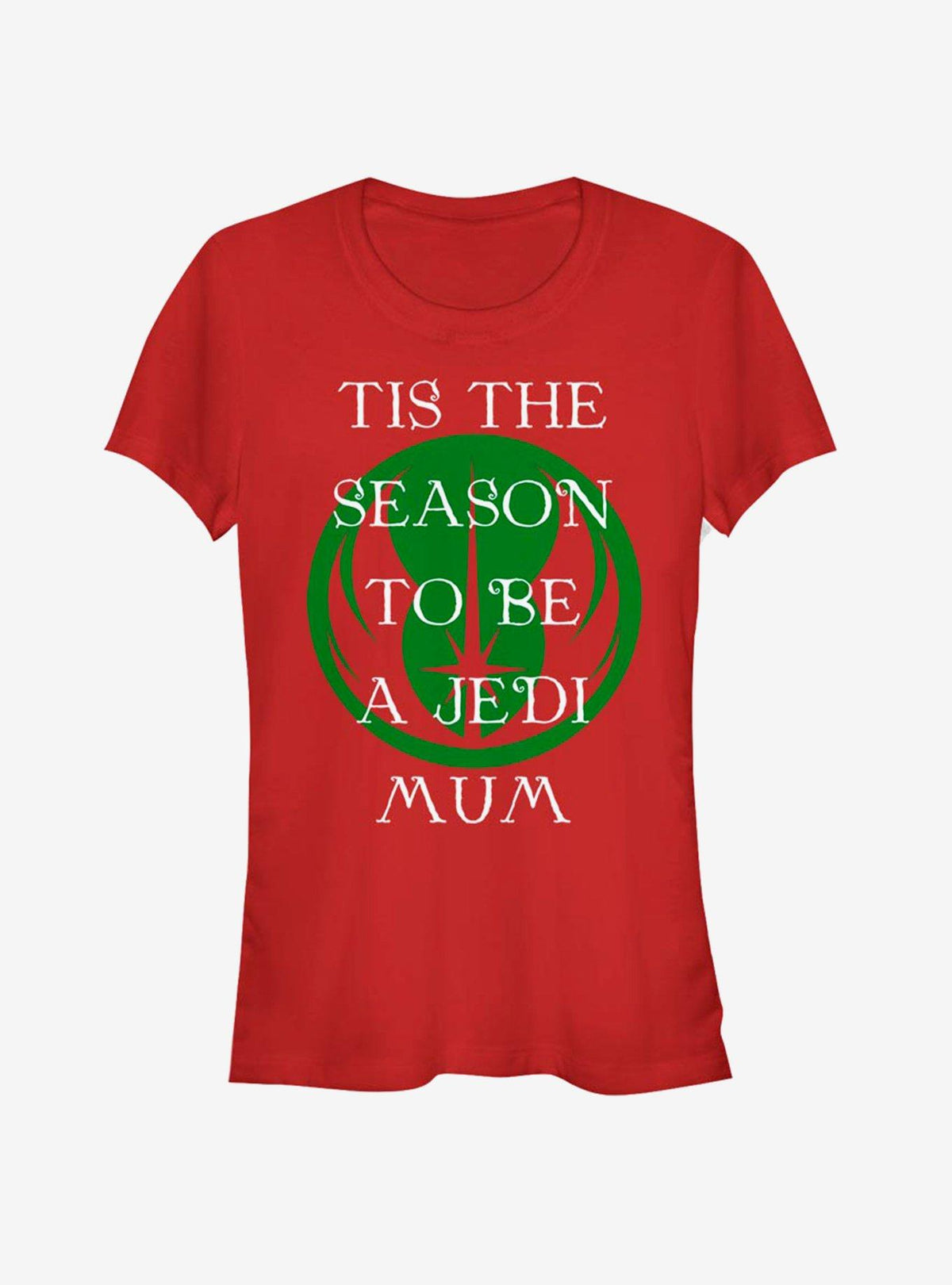 space adventure Jedi Mum Christmas Girls T-Shirt