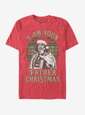space adventure Santa Vader I Am Your Father Christmas T-Shirt