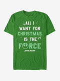 space adventure Want The Force Christmas T-Shirt