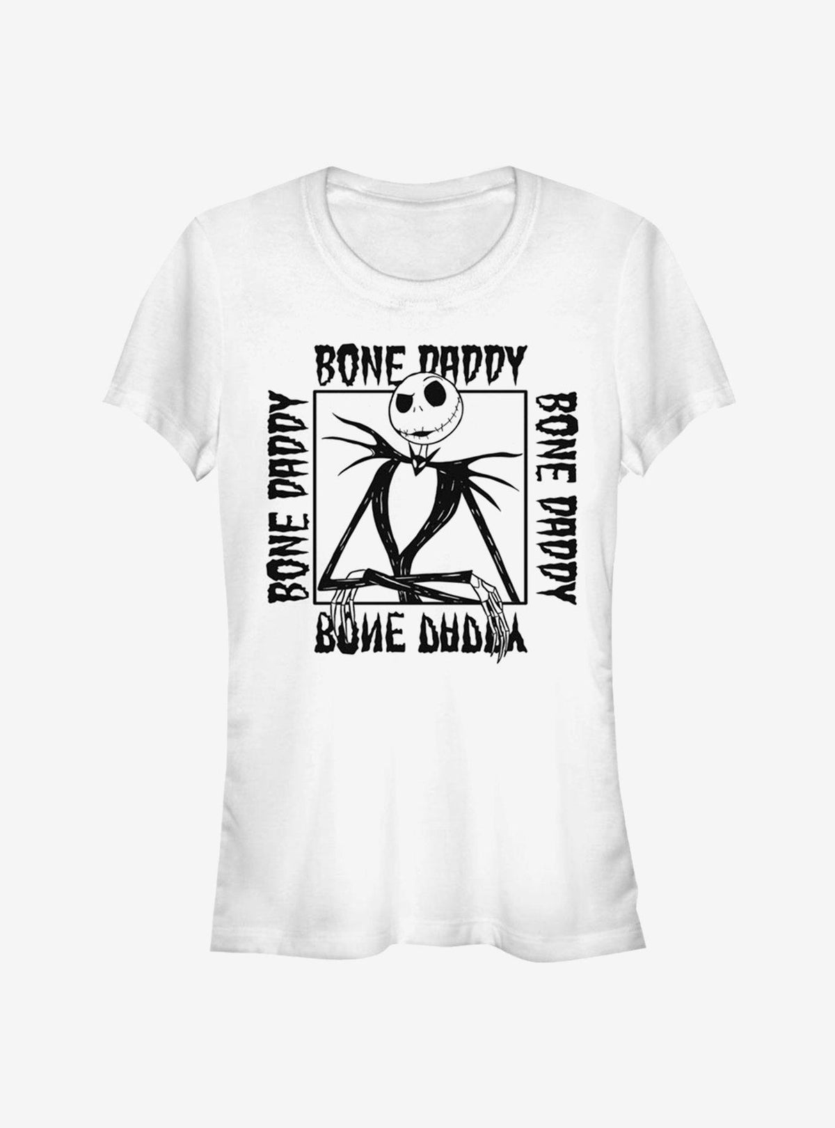 spooky holiday Bone Daddy Jack Girls T-Shirt