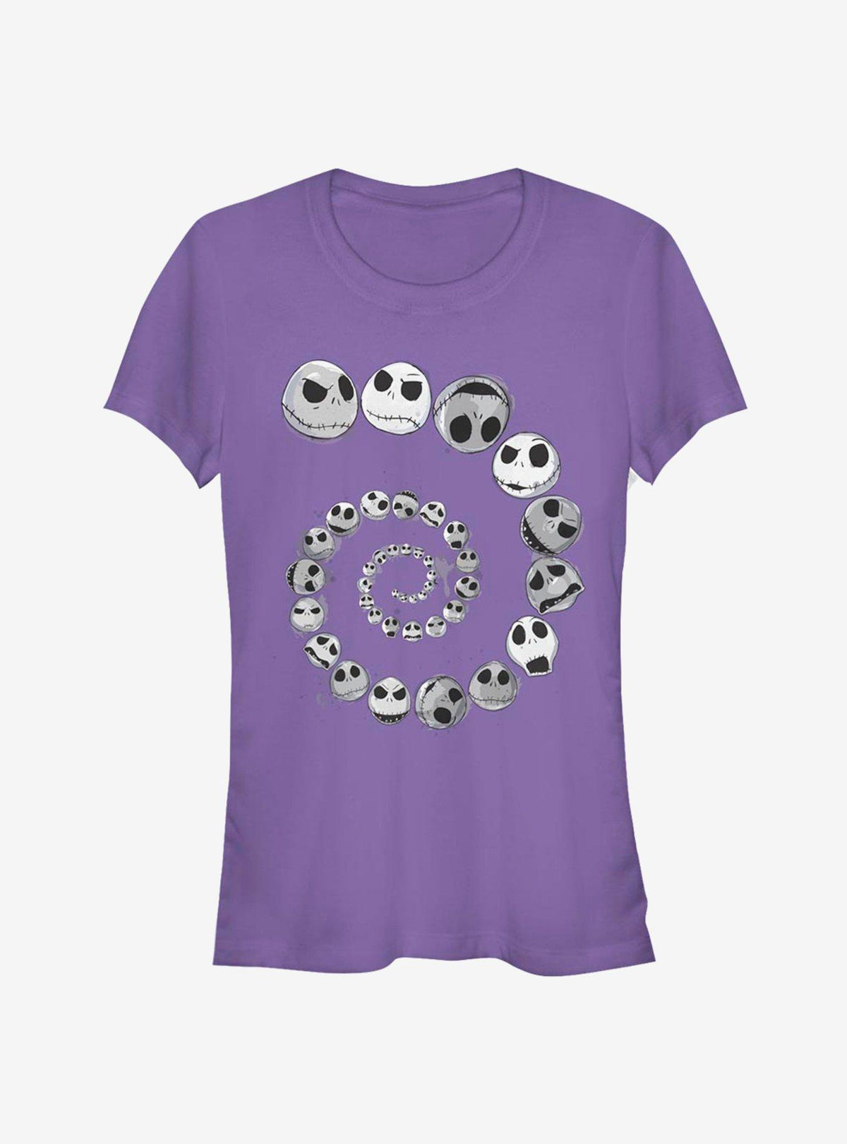 spooky holiday Jack Skellington Spiral Classic Girls T-Shirt