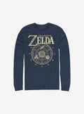 Nintendo fantasy adventure Emblem Circle Long-Sleeve T-Shirt