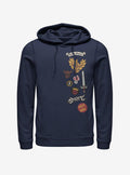 Pixar Onward Cutoff Patches Hoodie
