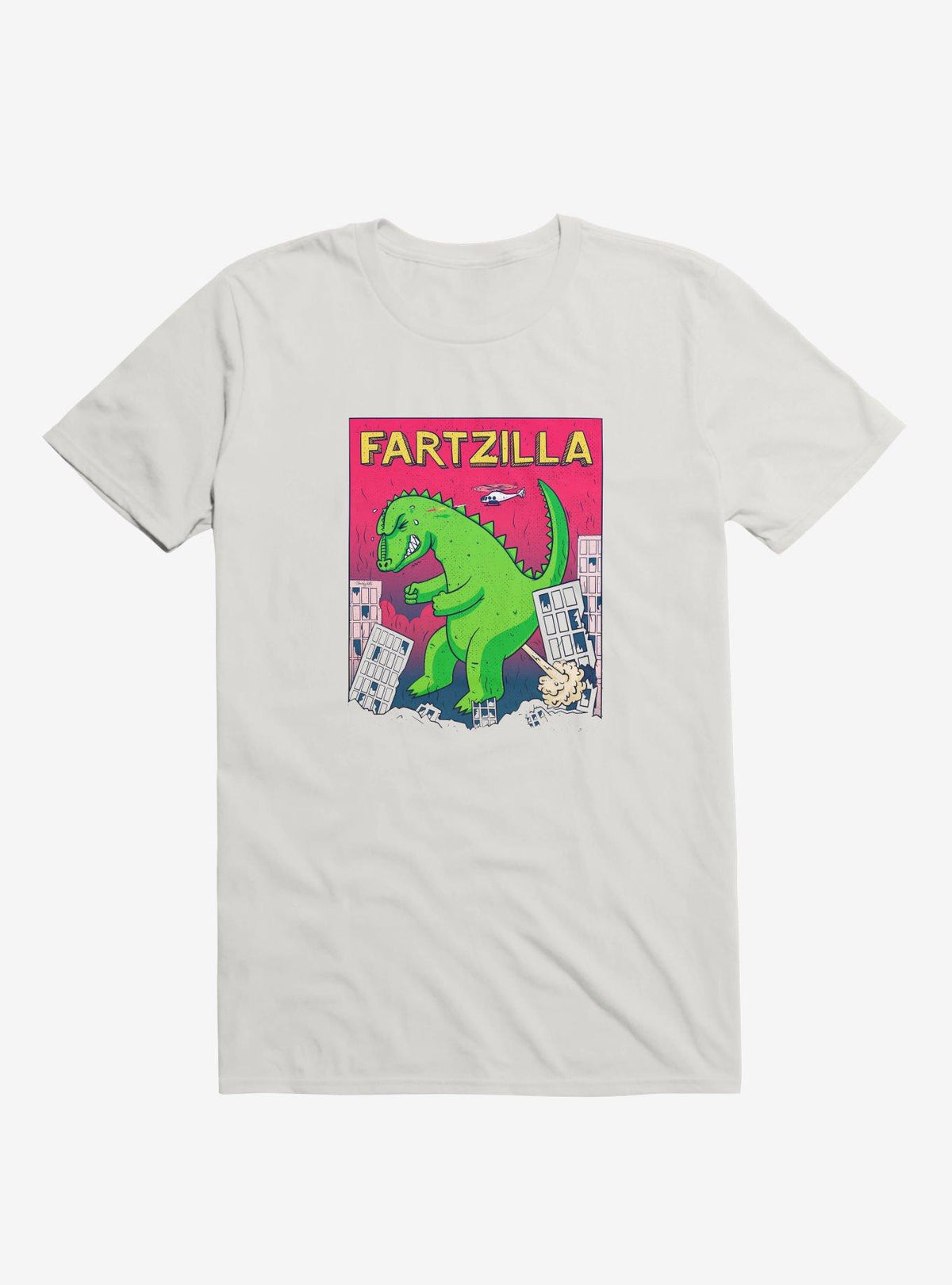 Fartzilla T Shirt T Shirt Premium Print Funny Quote