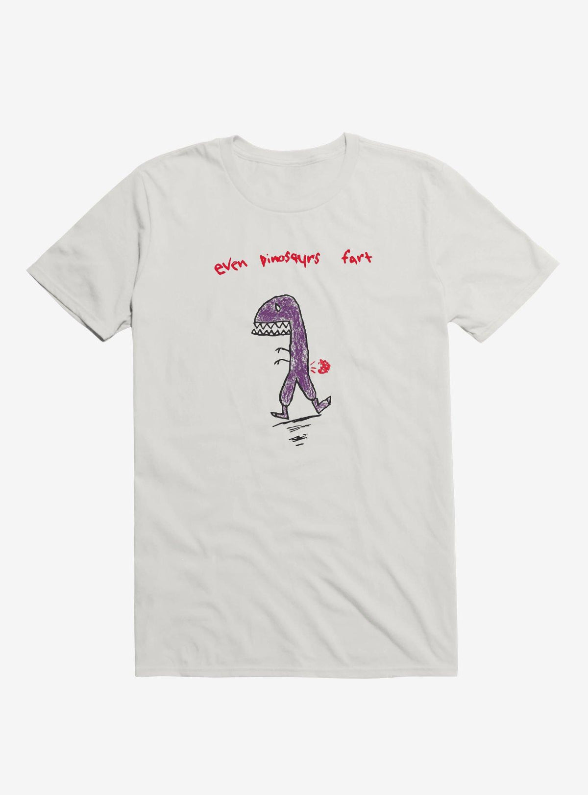 Dino Fart T Shirt T Shirt Viral TikTok Humor Gift