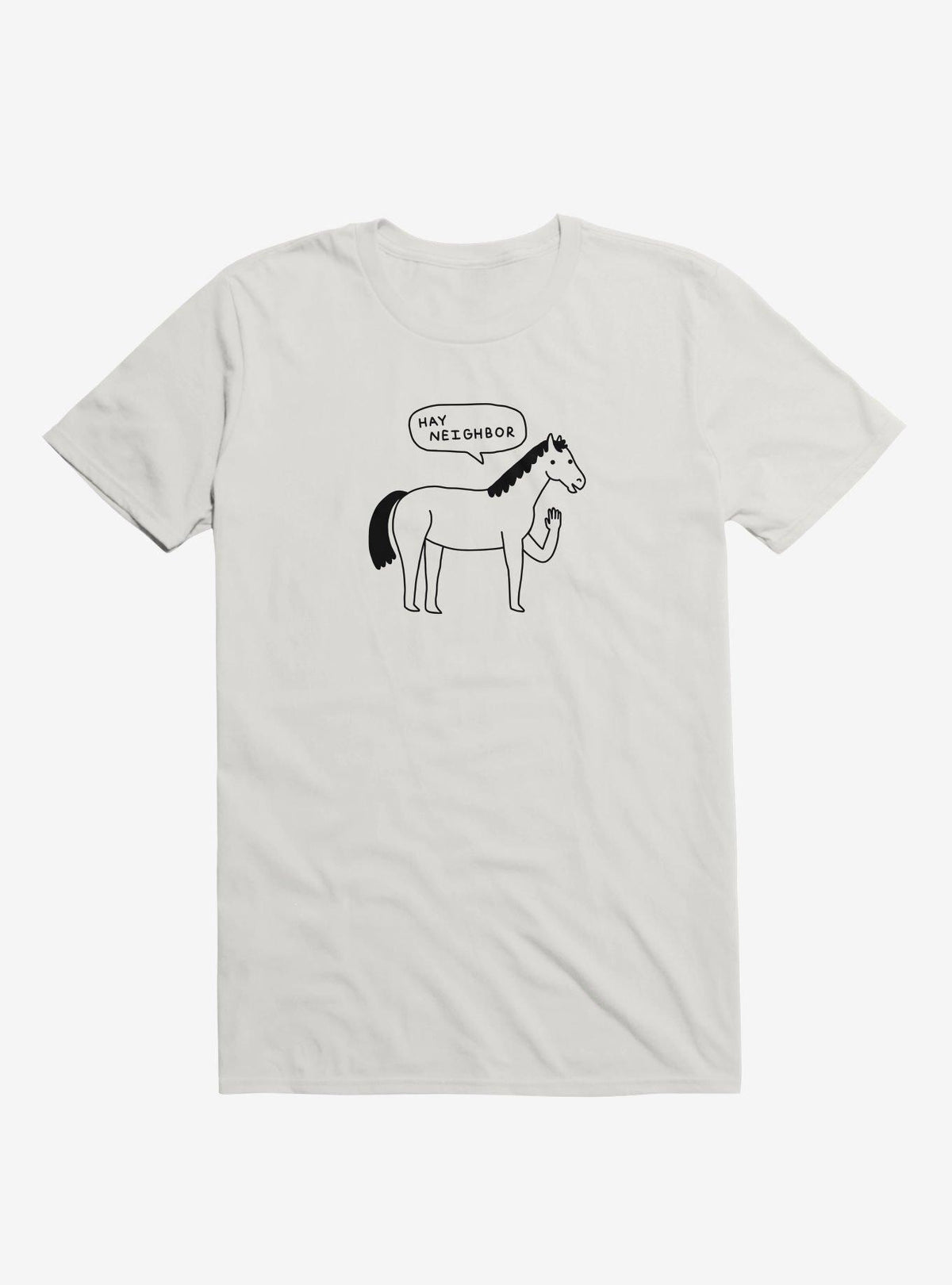 Hi Horse T Shirt T Shirt Premium Print Daily Wear