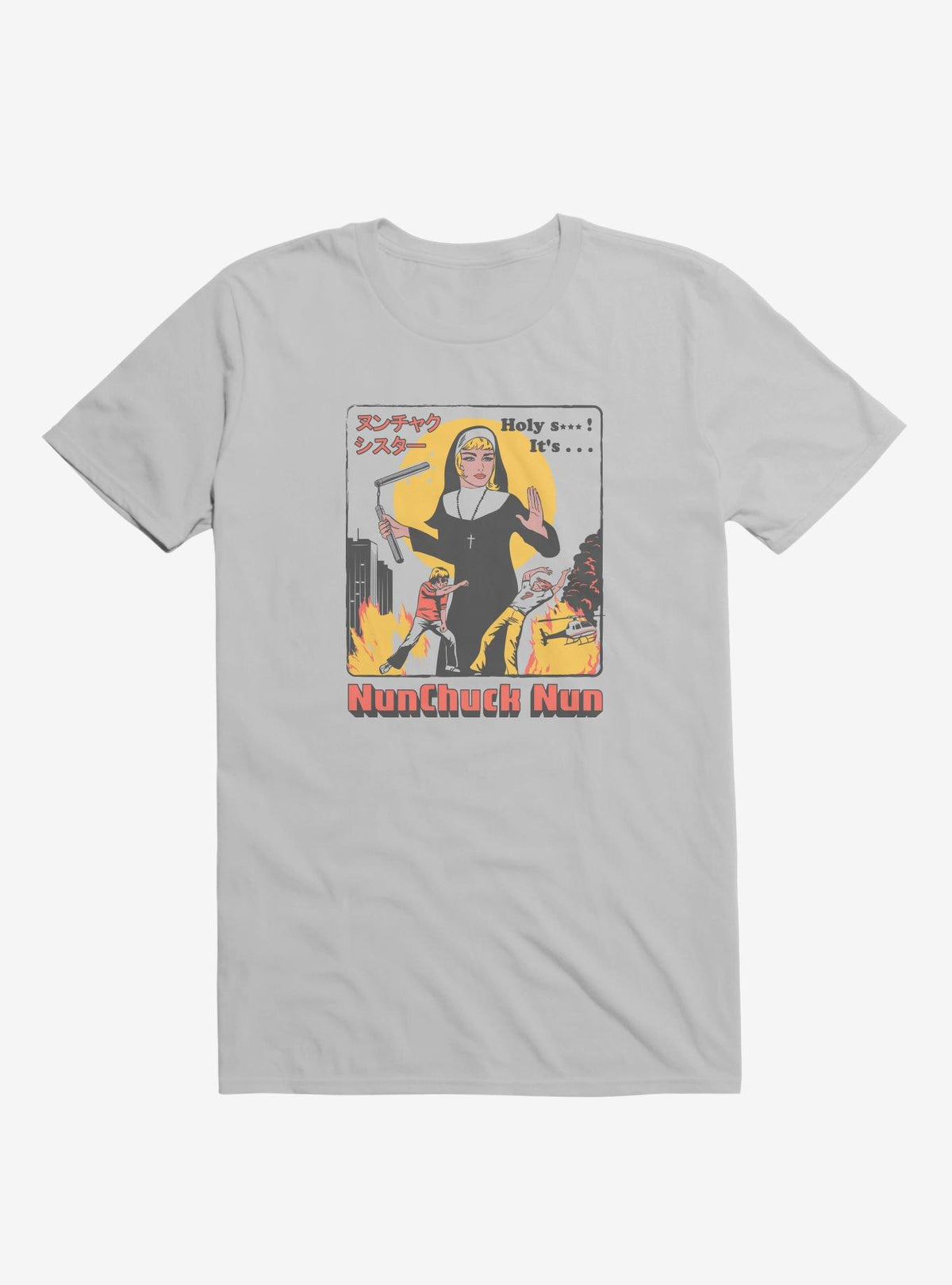 Nunchuck Nun T Shirt T Shirt Comfort Fit Daily Wear