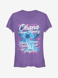 island alien duo Ohana Family Girls T-Shirt