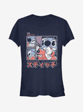 island alien duo Armed And Adorable Girls T-Shirt