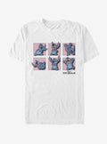 island alien duo cute blue alien Poses T-Shirt 4