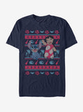 island alien duo Holiday island girl Hawaiian Pattern T-Shirt