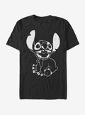 island alien duo Smiling cute blue alien T-Shirt