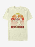 island alien duo Rock And Roll cute blue alien T-Shirt