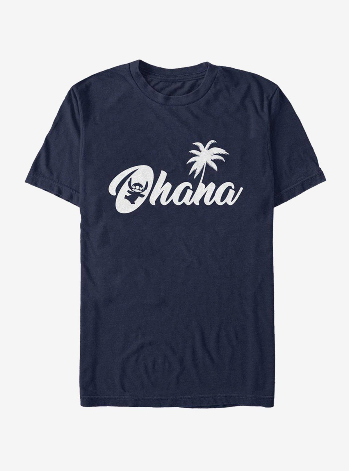 island alien duo cute blue alien Sillhouette Ohana T-Shirt