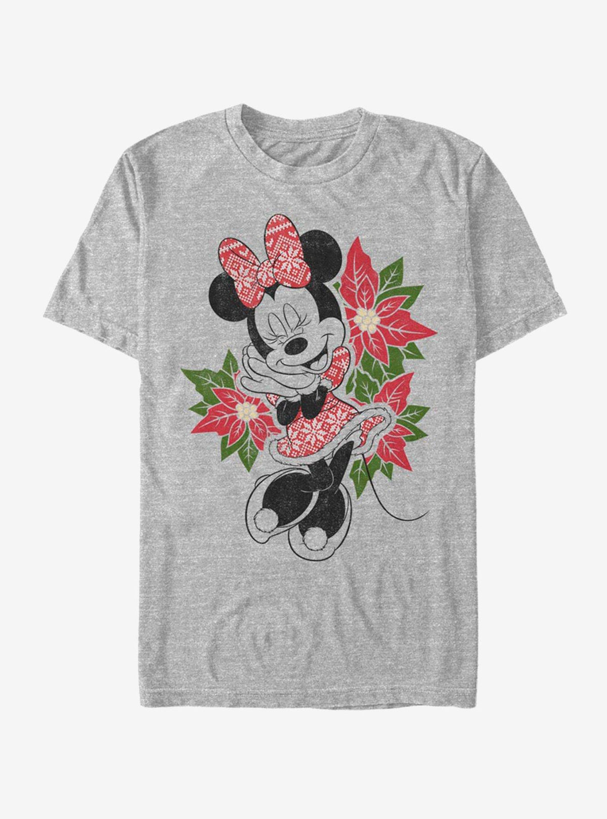 Minnie Mouse Holiday Christmas Fairisle Minnie T-Shirt