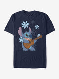 island alien duo cute blue alien Flowers T-Shirt