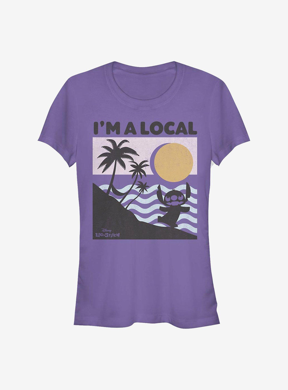 island alien duo Beach Scene Girls T-Shirt
