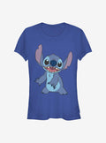 island alien duo Basic cute blue alien Girls T-Shirt