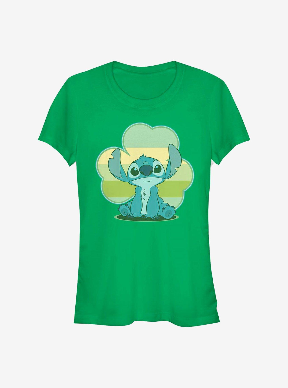 island alien duo Lucky cute blue alien Girls T-Shirt