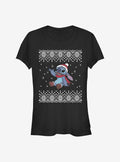island alien duo Christmas Front Girls T-Shirt