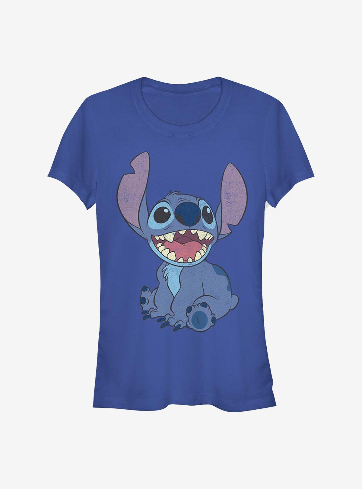 island alien duo Basic Happy cute blue alien Girls T-Shirt