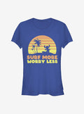 island alien duo Surf More Worry Less Girls T-Shirt