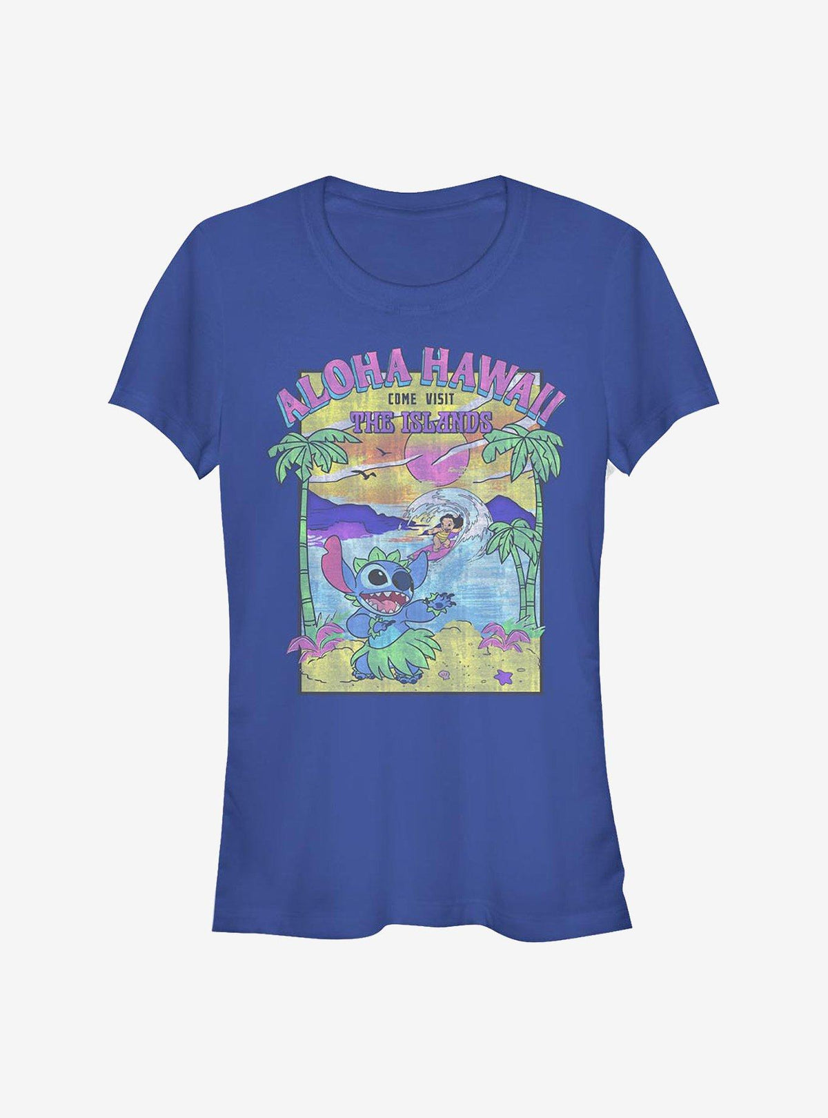island alien duo Visit The Islands Girls T-Shirt