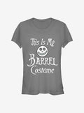 spooky holiday Barrel Costume Girls T-Shirt