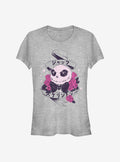 spooky holiday Cutie Japanese Text Girls T-Shirt