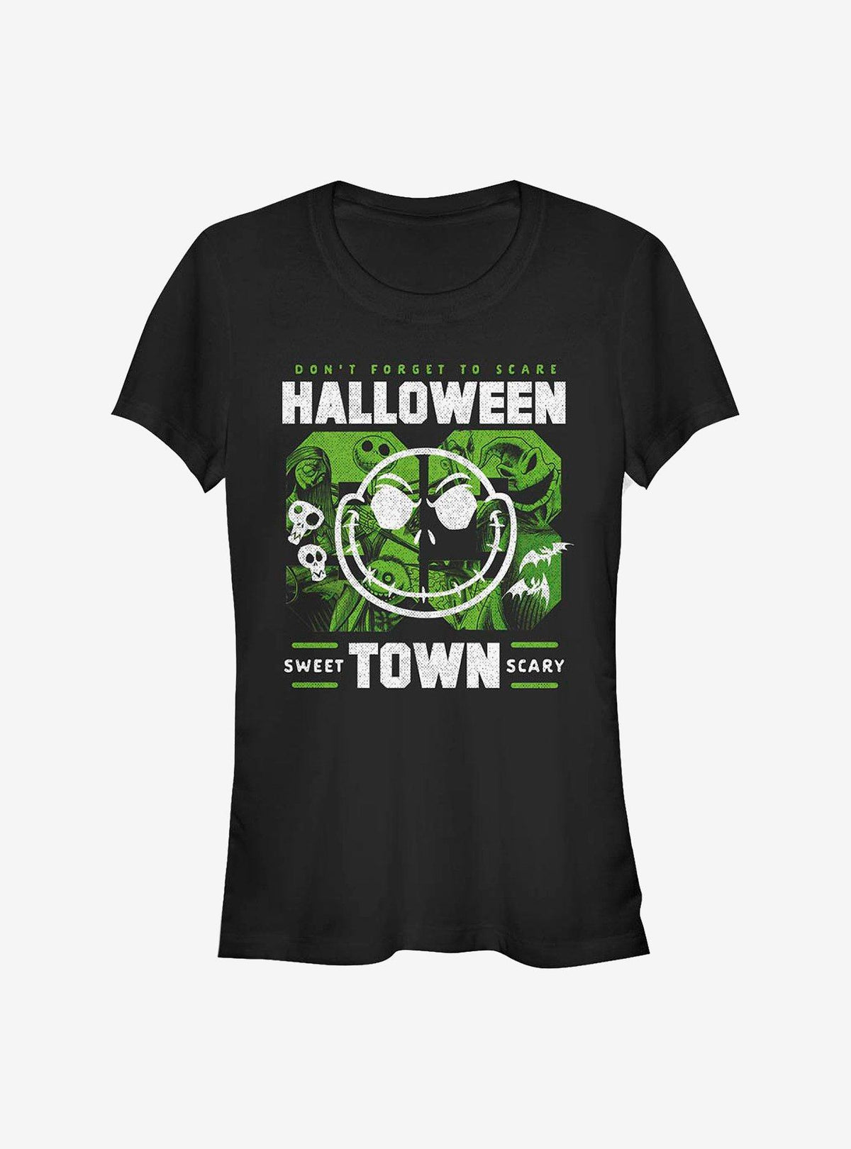 spooky holiday Halloweentown Collage Girls T-Shirt 2