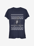 spooky holiday Jack Intarsia Sweater Girls T-Shirt