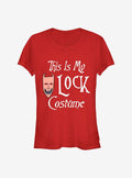 spooky holiday Lock Costume Girls T-Shirt