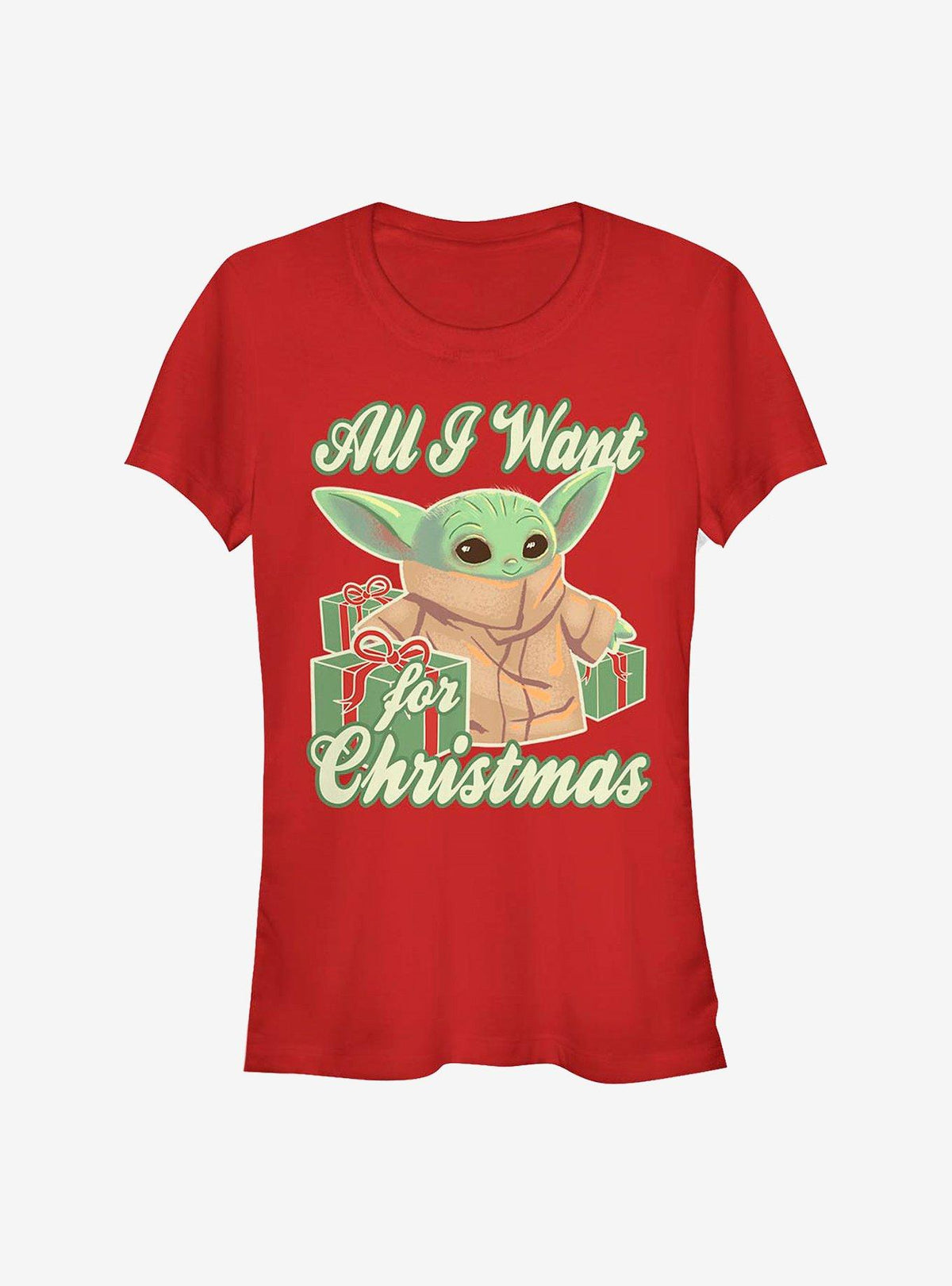 space adventure The Mandalorian The Child Christmas Baby Girls T-Shirt