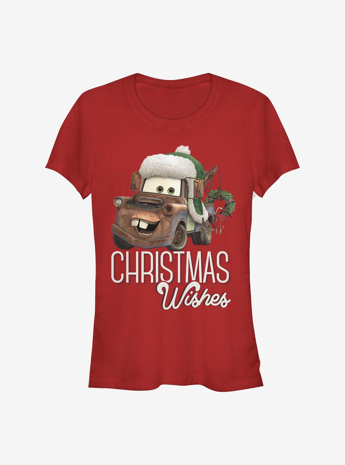 Cars Christmas Wishes Girls T-Shirt