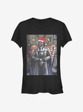 space adventure Christmas Greetings Girls T-Shirt