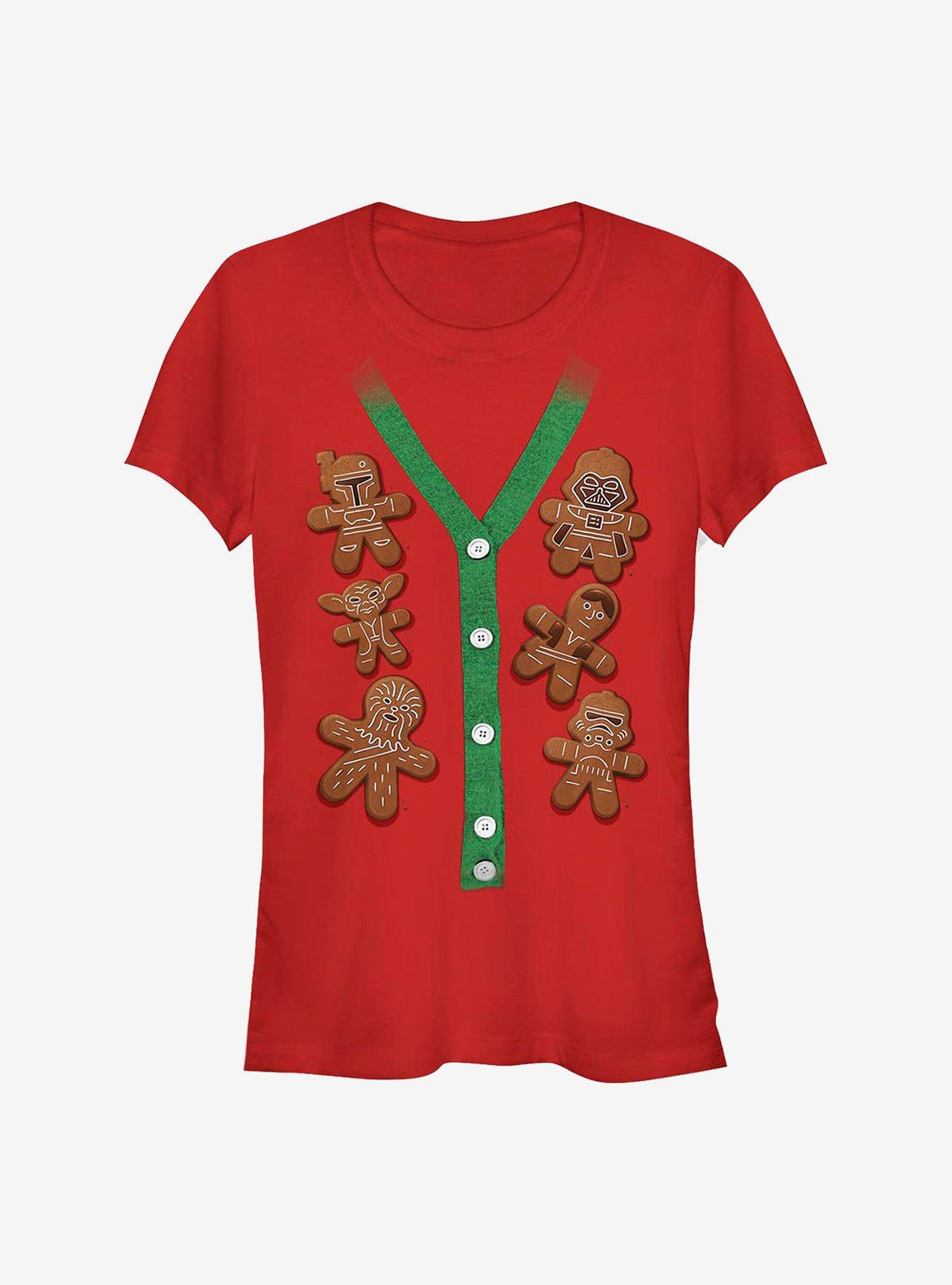 space adventure Christmas Vest Holiday Cookies Girls T-Shirt