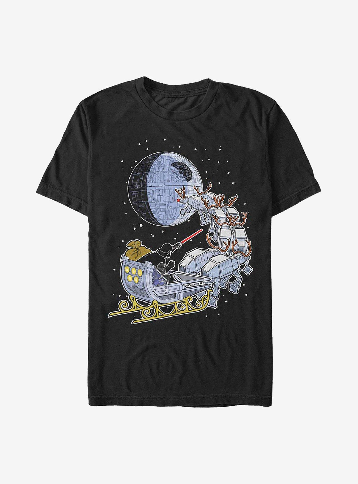 space adventure Vader Sleigh T-Shirt