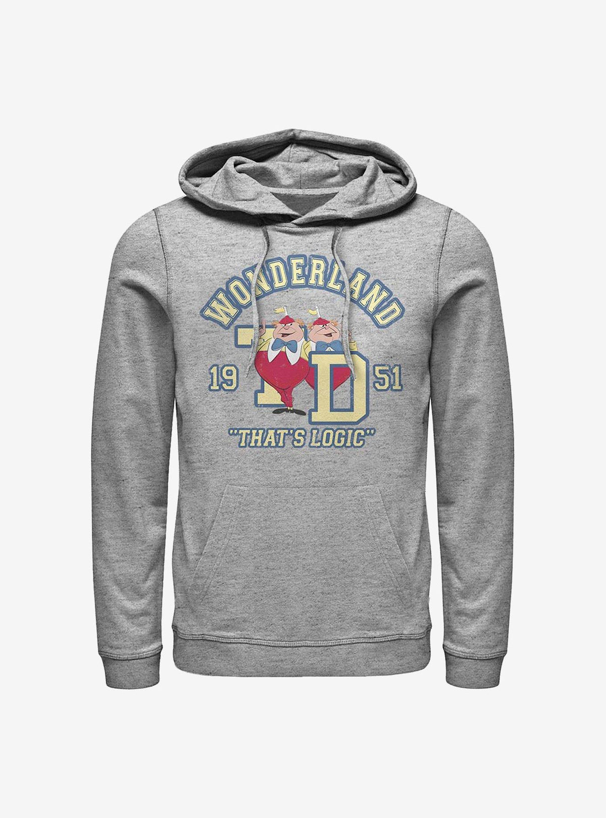 Alice In Wonderland Tweedle Collegiate Hoodie