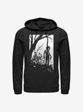 Edward Scissorhands Black And White Cover Hoodie Hot Topic Exclusive