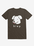 Blep Dog Brown T Shirt T Shirt Viral TikTok Funny Quote