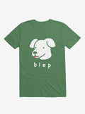Blep Dog Kelly Green T Shirt T Shirt Comfort Fit Best Seller Look