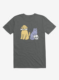 Good Dog Bad Cat Asphalt Grey T Shirt T Shirt Streetwear Style Best Seller Look
