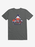 The Homebodies Club Asphalt Grey T Shirt T Shirt Premium Print Daily Wear