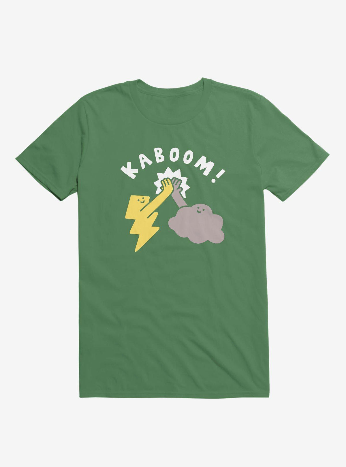 Thunderclap Kelly Green T Shirt T Shirt Streetwear Style Best Seller Look