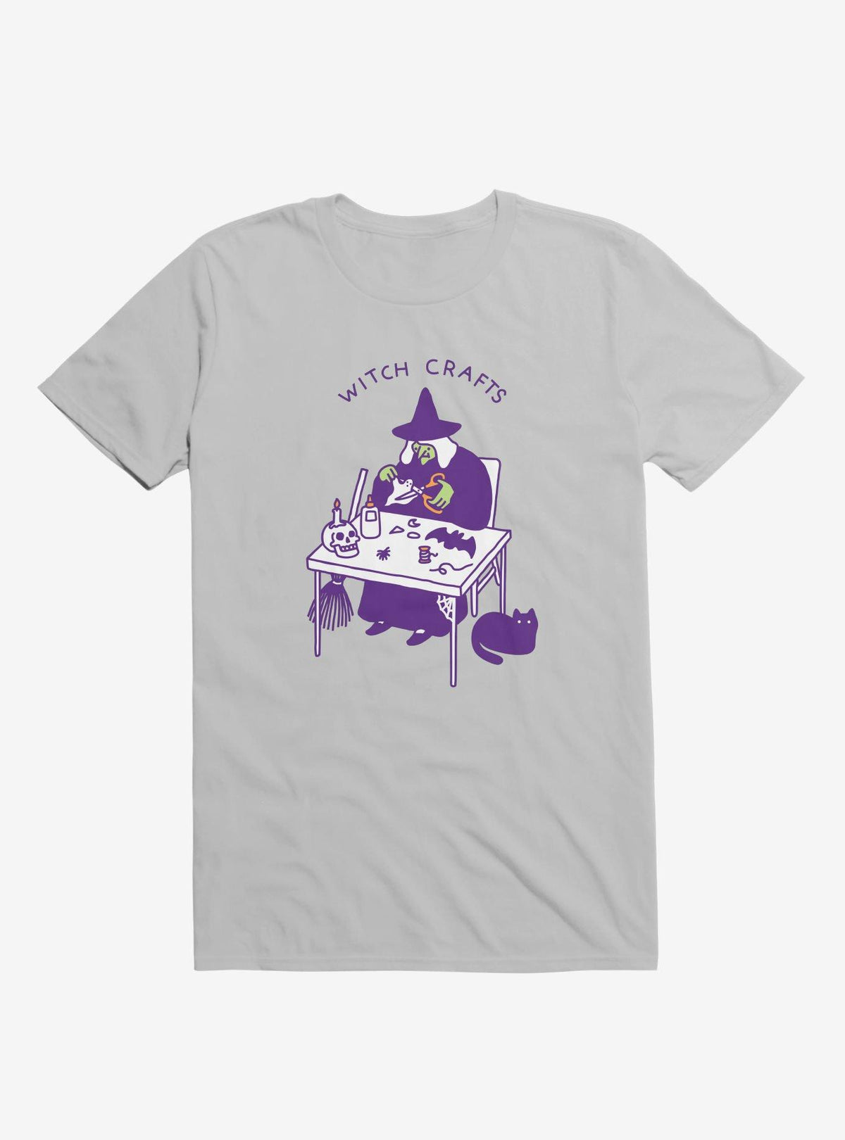 Witch Crafts Silver T Shirt T Shirt Viral TikTok Gift Ready