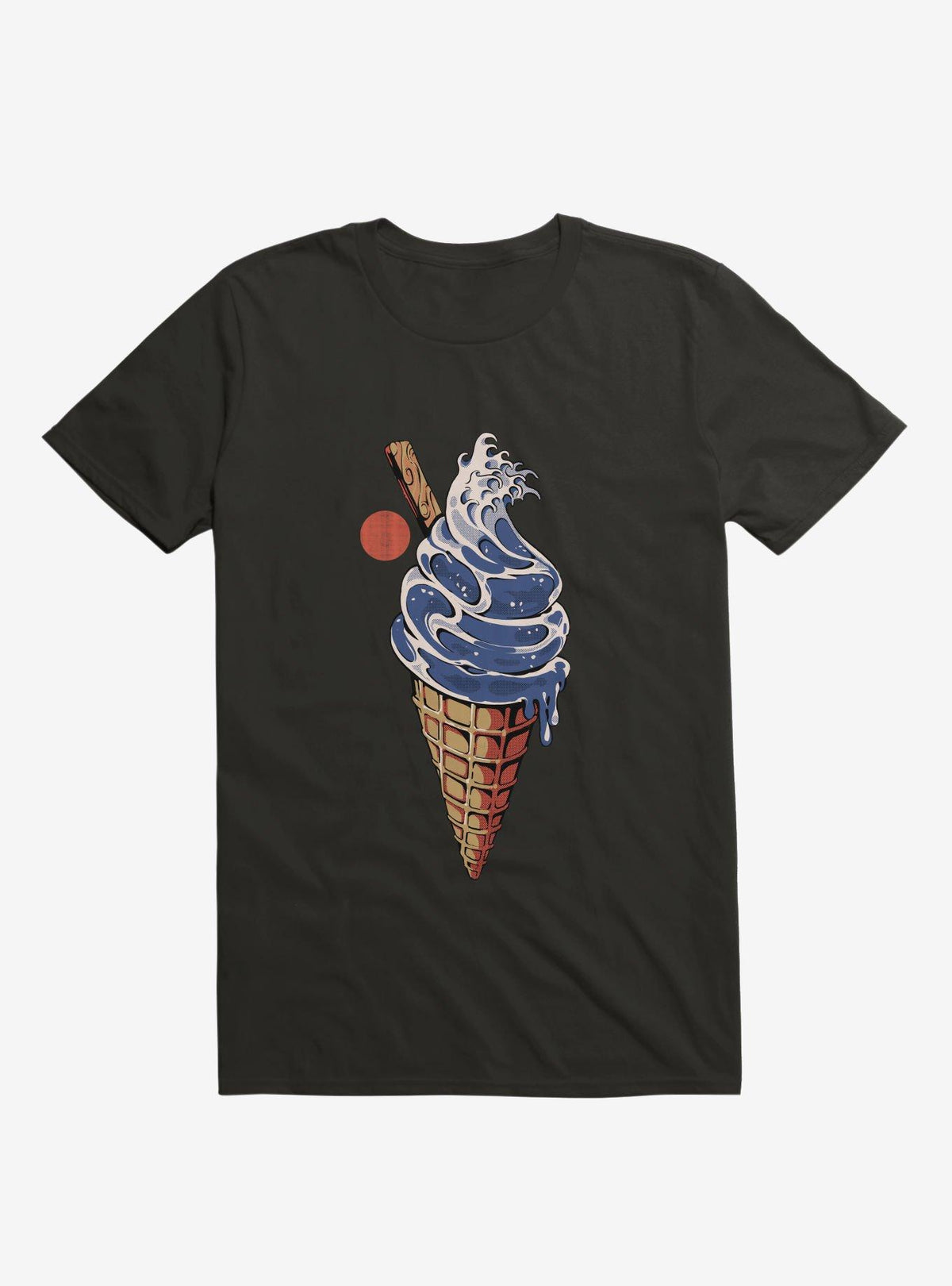 Japanese Great Ice Cream Black T Shirt T Shirt Trending US Humor Gift