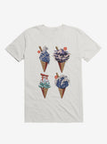 Japanese Ice Creams White T Shirt T Shirt Trending US Humor Gift